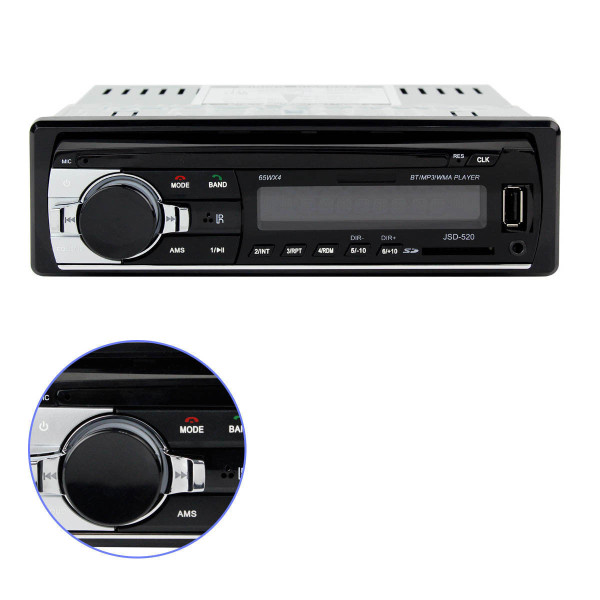 Магнитола JSD-520 с Bluetooth
