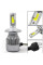 Комплект LED-лампы H4 LED Headlight H4 6500K 5500Lm с охлаждением на чипах CSP набор