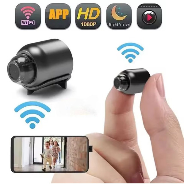 Камера Wi-Fi IP X5, обзор 160°, ночным видением, детектором движения, удаленный доступ