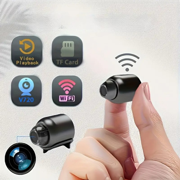 Камера Wi-Fi IP X5, обзор 160°, ночным видением, детектором движения, удаленный доступ