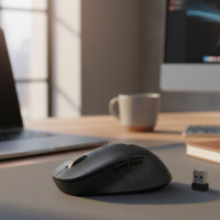 Мышь беспроводная игровая Logtech M330 SILENT Черная