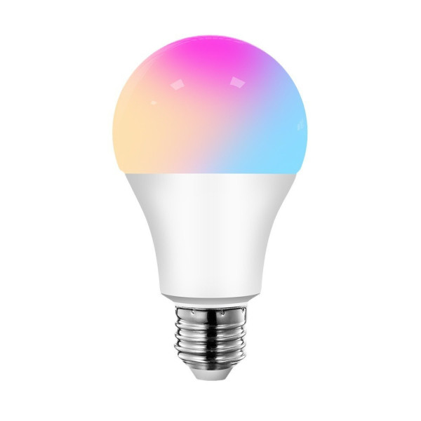 Умная лампочка Tuya LED по WiFi удаленно + Bluetooth (9W, 16 млн цветов)