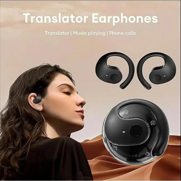 Спортивные беспроводные наушники MDR OWS T2 Bluetooth 5.3 с микрофоном и кейсом черные