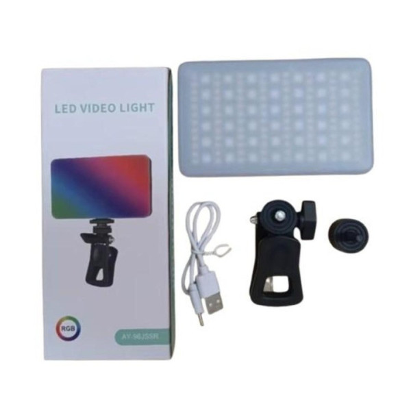 Лампа RGB на прищепке AND 5265 с регулировкой яркости и поворотом на 360° для стримеров