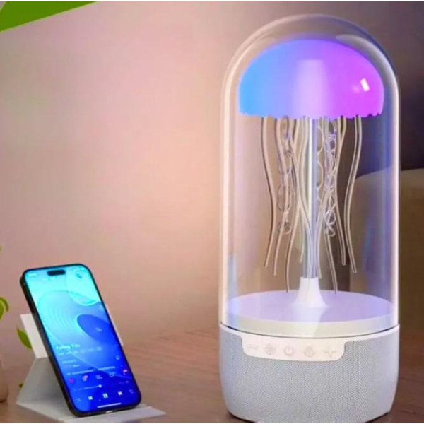Ночник-колонка «Медуза» AND 5349 Bluetooth с подсветкой и аккумулятором MAX-113