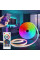 Силиконовая RGB LED лента 2 м, декоративная, 12V, с Wi-Fi синхронизацией музыки