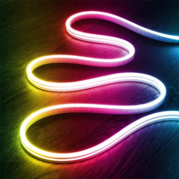 Умная неоновая LED лента 10 м RGB, гибкая, с питанием от USB