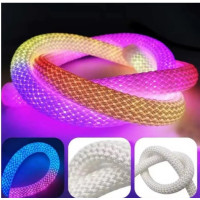 Лента-шланг LED RGB 5 м, умная с Bluetooth управлением и синхронизацией с музыкой
