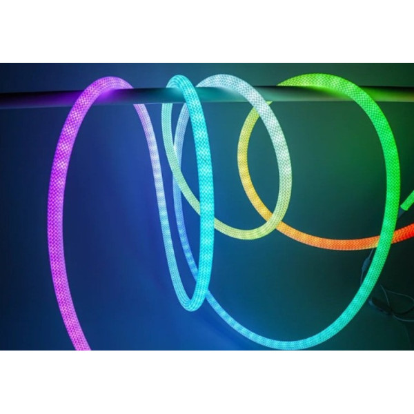 Лента-шланг LED RGB 5 м, умная с Bluetooth управлением и синхронизацией с музыкой