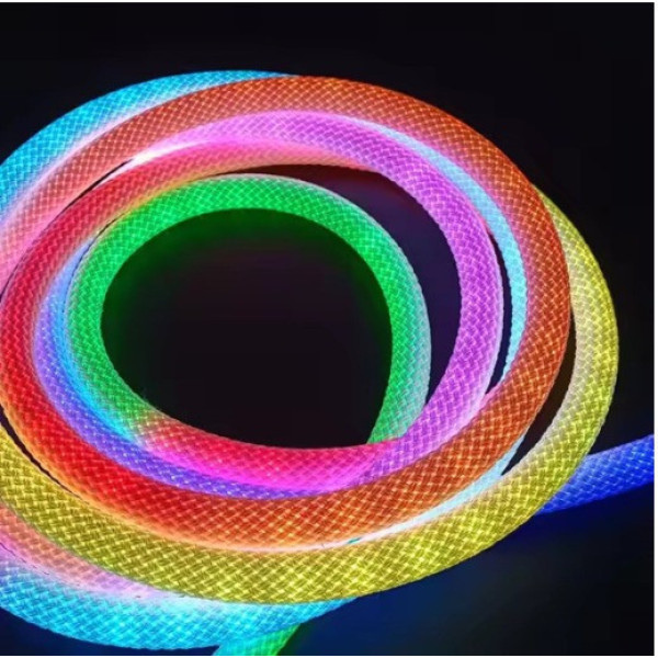 Лента-шланг LED RGB 5 м, умная с Bluetooth управлением и синхронизацией с музыкой