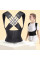 Корсет для выравнивания спины и разгрузки позвоночника POSTURE BELT Эластичный корректор осанки