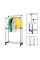 Телескопическая стойка-вешалка для одежды и обуви Double Pole Clothes Horse