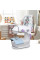 Швейная мини машинка портативная Sewing Machine SM-201A 4 в 1 с педалью и адаптером питания