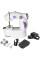 Швейная мини машинка портативная Sewing Machine SM-201A 4 в 1 с педалью и адаптером питания