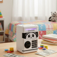 Детский электро сейф с кодовым замком PANDA