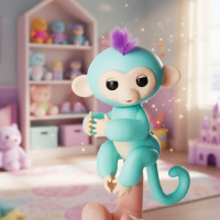 Интерактивная игрушка обезьянка Fingerlings Monkey