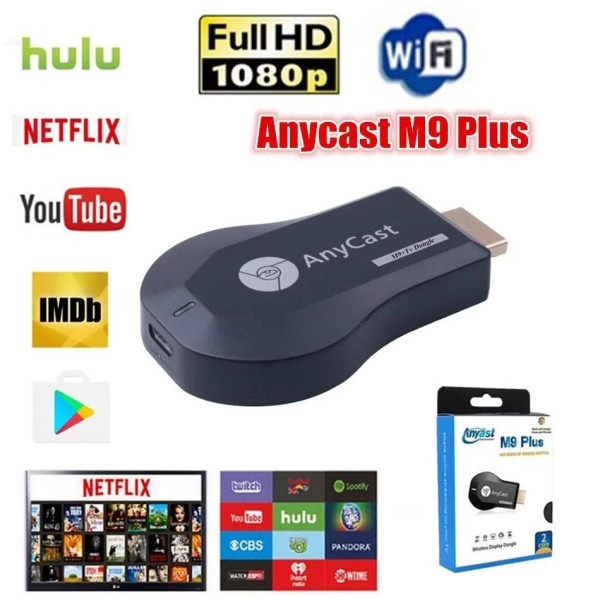 Медиаплеер Miracast AnyCast M9 Plus со встроенным Wi-Fi модулем