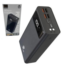 Внешний аккумулятор Power bank LENYES PX492 40000mAh с 4USB портами, зарядка 5В/2А
