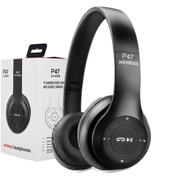 Беспроводные наушники bluetooth MDR P47 BT microSD