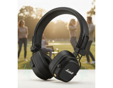 Беспроводные наушники Marshall Major IV Black для использования с телефоном и ПК