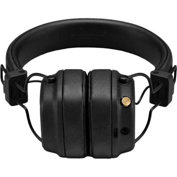 Беспроводные наушники Marshall Major IV Black для использования с телефоном и ПК