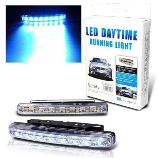 Дневные Ходовые Огни DRL 8 LED диодов