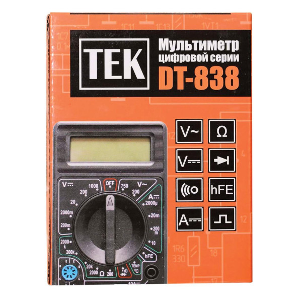 Цифровой мультиметр DT 838