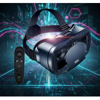 Очки VR SHINECON SC-G13 с пультом Y1 для 3D, поддержка Android и IOS до 7 дюймов
