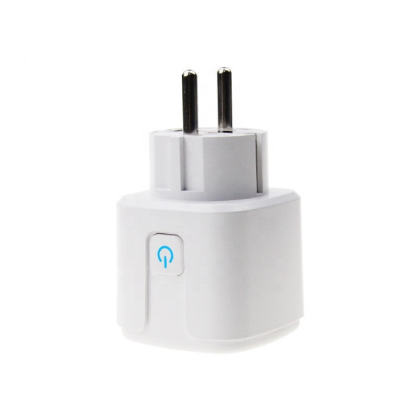 Умная розетка Tuya WiFi Head 16А со счетчиком электроэнергии 3300W с подключением к телефону