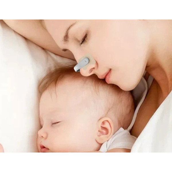 Магнитный расширитель для носа Nasal Dilator от храпа 15 пар / Cиликоновый зажим для носа Черный