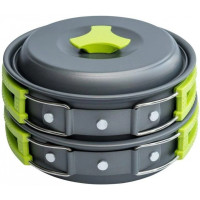 Набор посуды MalloMe Camping Cookware Mess Kit Gear