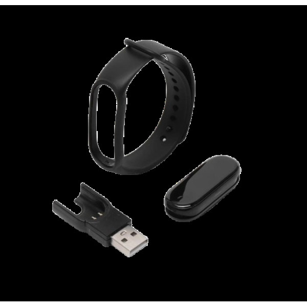 Умный фитнес браслет смарт часы Band M8 с USB зарядкой Черный