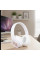 Беспроводные наушники B39 с подсветкой RGB с микрофоном Bluetooth гарнитура Black/White