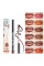 Помада подводка для губ, Матовый пилинг-гель для губ Peel-Off Lip Liner 00/02 Red Brown оттенок