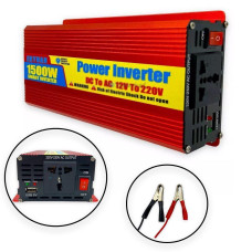 Power Inverter 1500В Инвектор инвертор авто преобразователь напряжения