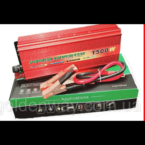 Power Inverter 1500В Инвектор инвертор авто преобразователь напряжения