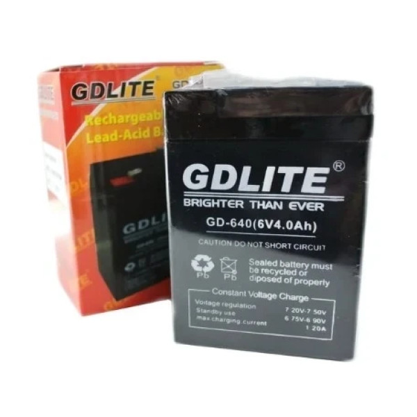Акумулятор BATTERY GDLite 640 6V 4A