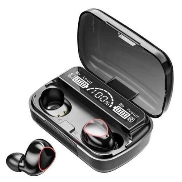 Bluetooth наушники вкладыши с кейсом Беспроводные вакуумные M10 MDR