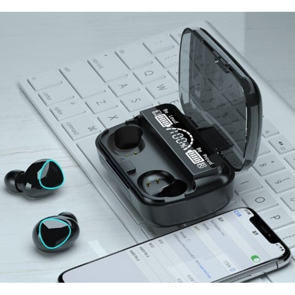 Bluetooth наушники вкладыши с кейсом Беспроводные вакуумные M10 MDR