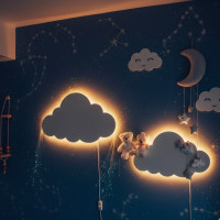 Детский ночник Cloud Lights HA-43 с мягким светом Ночник для детской комнаты