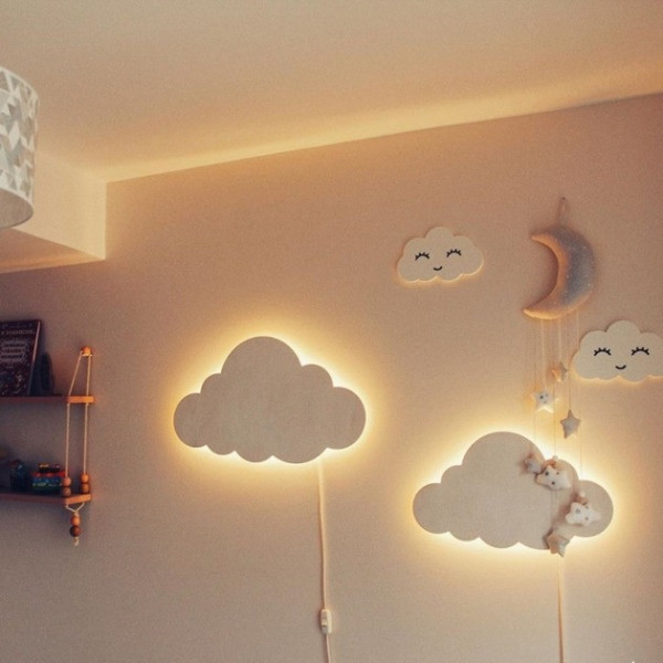 Детский ночник Cloud Lights HA-43 с мягким светом Ночник для детской комнаты