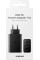 Блок зарядки на три порта USB-C и USB-A Power Adapter Trio Black / Быстрое зарядное устройство 65W
