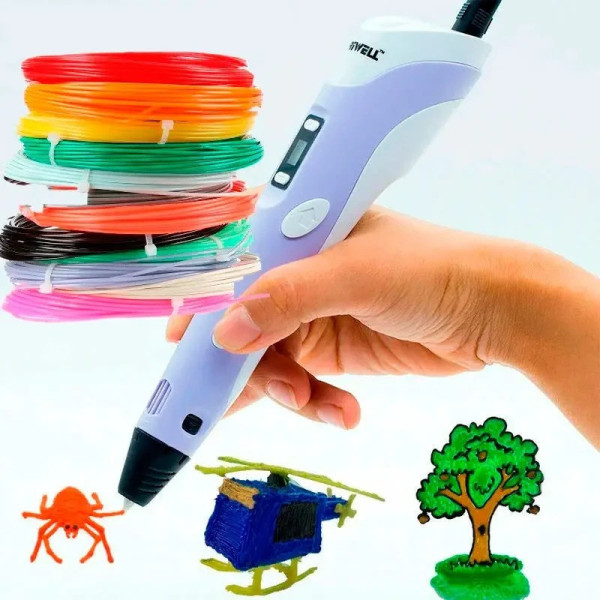 Детский набор 3D ручка Pen 6+ планшет для рисования 3D PEN Творческий набор 3D ручка Pen 6+