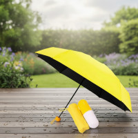 Мини-зонт в капсуле Capsule Umbrella в  футляре механический