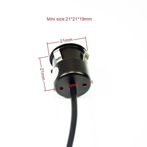 Автокамера, камера заднего вида для автомобиля Car Cam 185L Black