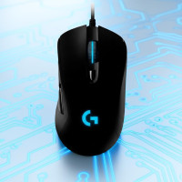 Игровая беспроводная компьютерная мышь USB G407 12000 DPI