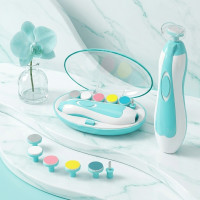 Детская пилочка аккумуляторная  для ногтей и 6 насадок NAIL TRIMMER XL-667