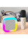Караоке колонка с RGB подсветкой Детский микрофон K1 для караоке с Bluetooth-колонкой и LED-подсветкой