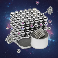 Конструктор-головоломка Neo Cub Silver  216 шариков магнитных интерактивная игрушка