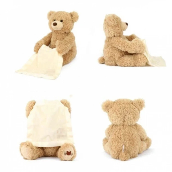 Интерактивный Говорящий мишка Пикабу Peekaboo Bear играющий с ребенком в прятки